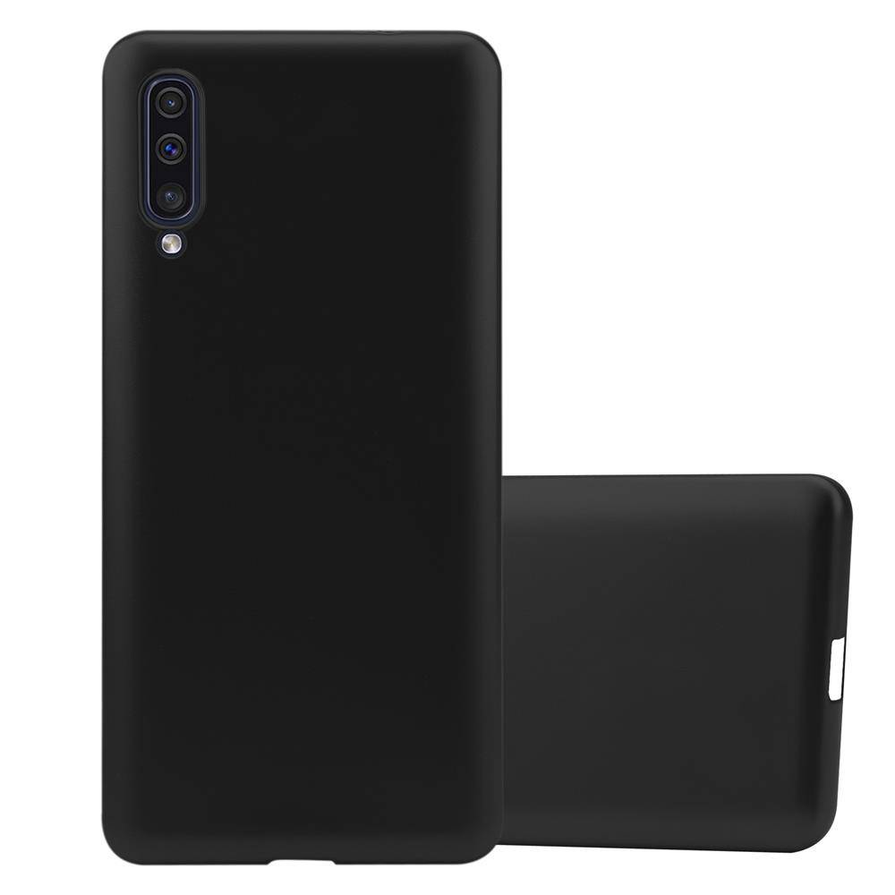 Cadorabo Schutzhülle für Samsung Galaxy A50 4G / A50s / A30s Hülle in Schwarz Handyhülle TPU Silikon Etui Cover Case-0