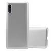 Cadorabo Schutzhülle für Samsung Galaxy A50 4G / A50s / A30s Hülle in Silber Handyhülle TPU Silikon Etui Cover Case