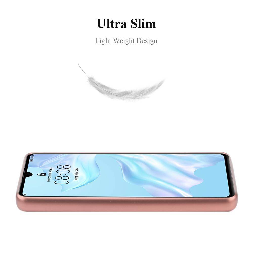 Cadorabo Schutzhülle für Huawei P30 Hülle in Rosa Handyhülle TPU Silikon Etui Cover Case-2