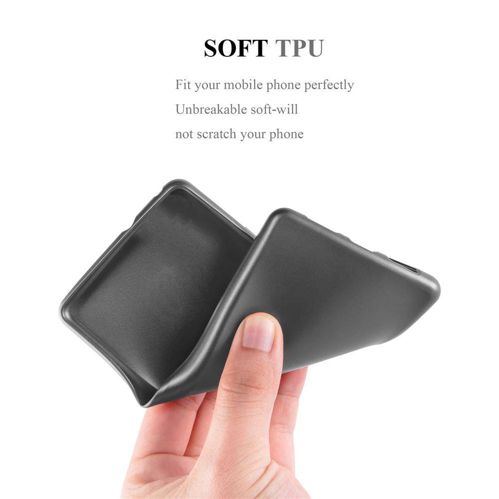 Cadorabo Schutzhülle für Huawei P30 LITE Hülle in Grau Handyhülle TPU Silikon Etui Cover Case-2