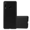 Cadorabo Schutzhülle für Huawei P30 LITE Hülle in Schwarz Handyhülle TPU Silikon Etui Cover Case