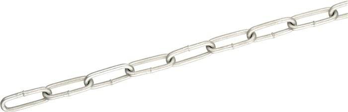 Rundstahlkette DIN 5685 Kettennennstärke 6,0mm C 60 30m/Bund-2