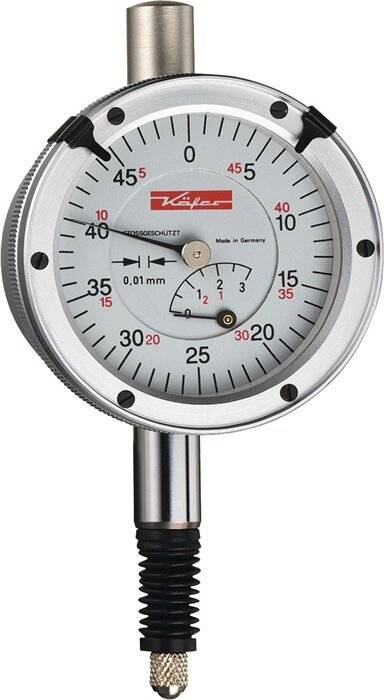 Messuhr KM4 SW 3mm Abl.0,01mm m.Stoßschutz KÄFER-2