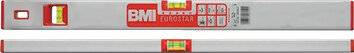 Wasserwaage EUROSTAR 690 E 200cm Alu.silber ± 0,5mm/m BMI-2