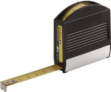 Taschenrollbandmaß Panoramic L.3m B.12,7mm mm/cm EG II Ku.m.Metallfuß SB STANLEY-1