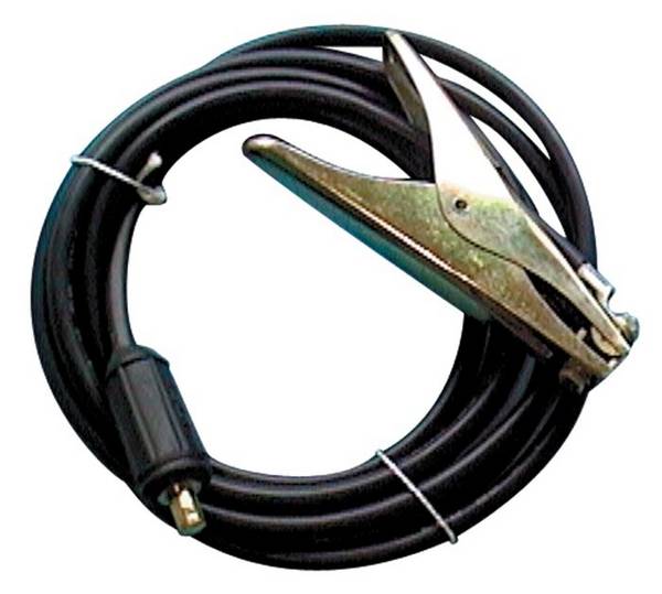 Massekabel konfektioniert 150 A Kabel-L.5m Kabel-D.16mm² KS 25 Erdklemme Gum.
