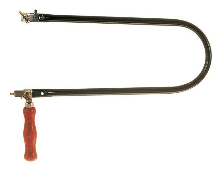 Laubsägebogen Stahlrohr-Ø13mm A.320mm m.H-Heft-2