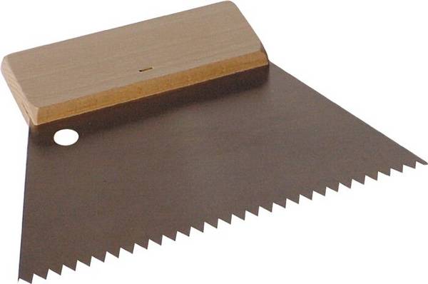 Kleberspachtel B.180mm Zahn fein B2 Holzgr.