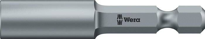 Steckschlüsseleinsatz 869/4M m.6-KT.-Antr.SW 8mm L.50mm m.Magnet WERA-5