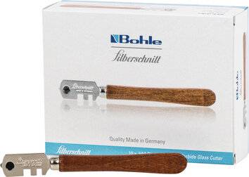 Glasschneider HM mit Holzheft Silberschnitt BOHLE - Artikel: 4010122400004-3