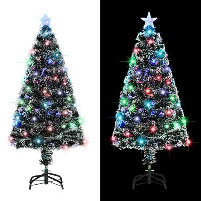 Künstlicher Weihnachtsbaum mit Ständer/LED 120 cm 135 Zweige