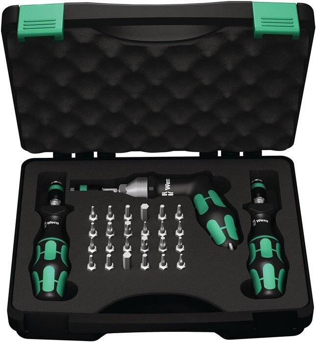 Drehmomentschraubendrehersatz 7440/41/42 27-tlg.0,3-6 Nm einstellb.WERA-5