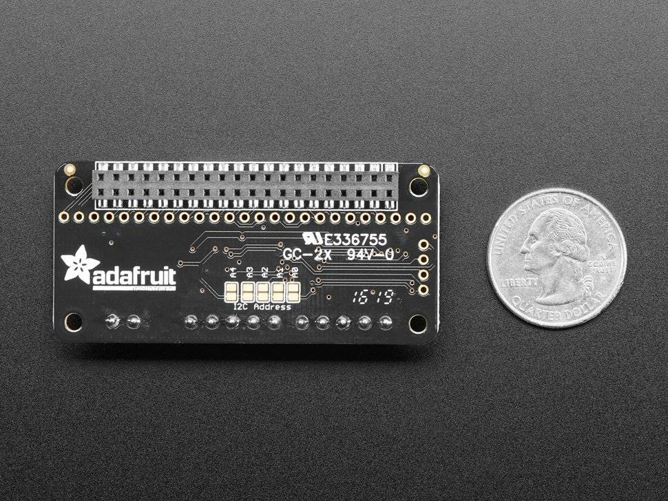 Adafruit DC & Stepper Motor Bonnet for Raspberry Pi PWM Speed Control 4280-4