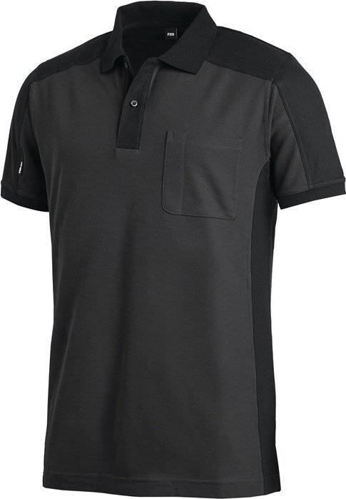 Preisbild für Poloshirt KONRAD Gr.L anthrazit/schwarz FHB