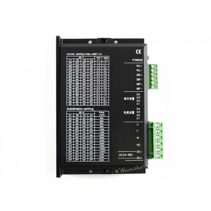 WaveShare SMD356C Three-Phase Hybrid Stepper Motor Driver-3