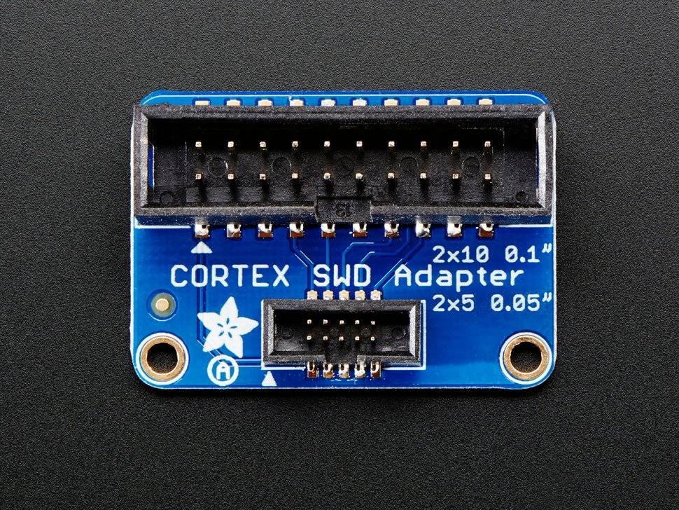 Adafruit JTAG (2x10 2.54mm) to SWD (2x5 1.27mm) Cable Adapter Board 2094-1