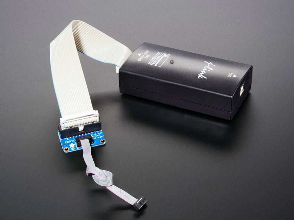 Adafruit JTAG (2x10 2.54mm) to SWD (2x5 1.27mm) Cable Adapter Board 2094-3