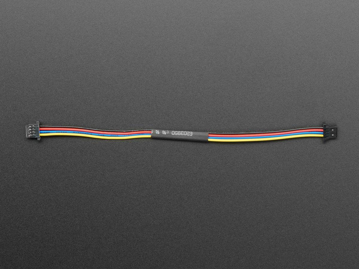 Adafruit STEMMA QT / Qwiic JST SH 4Pin Cable 100mm Long for all Sensor/Driver Boards with Qwiic-2