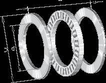 Axial-Zylinderrollenlager 81232 -M ID 160mm AD 225mm 6,863kg INA-1