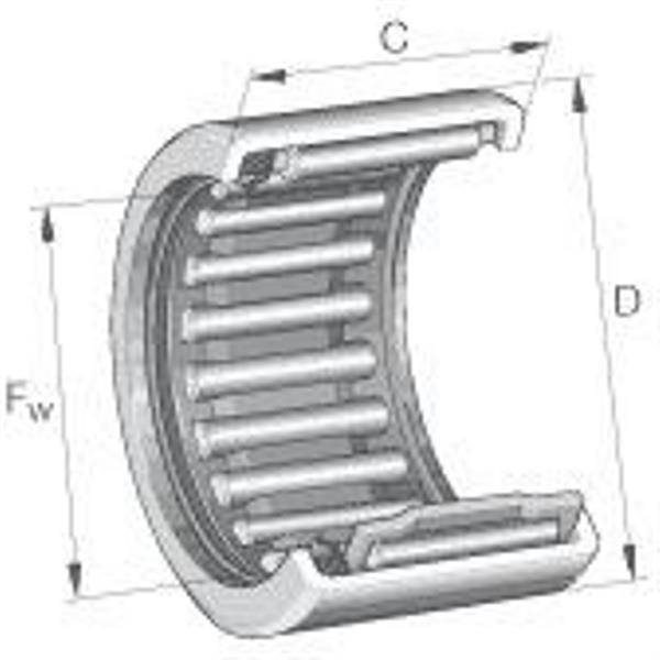 Nadelhülse HK2218 -RS-L271 ID 22mm AD 28mm Breite18mm INA