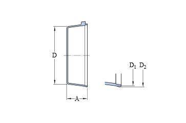 SKF ECY 206, Enddeckel f. Y- und ConCentra Lagereinheiten-1