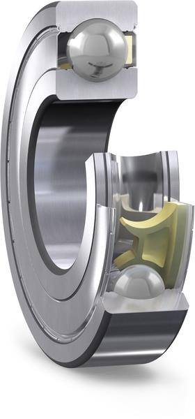 SKF E2.6201-2Z/C3, Rillengkugellager, energieeffizient, 2 Deckscheiben, erhöhte Lagerluft-2
