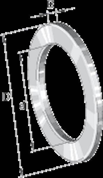 Laufscheibe LS4565 ID 45mm AD 65mm Breite4mm INA-0