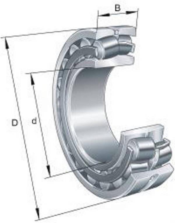 Pendelrollenlager 22220 -E1-XL-C3 ID 100mm AD 180mm Breite46mm FAG