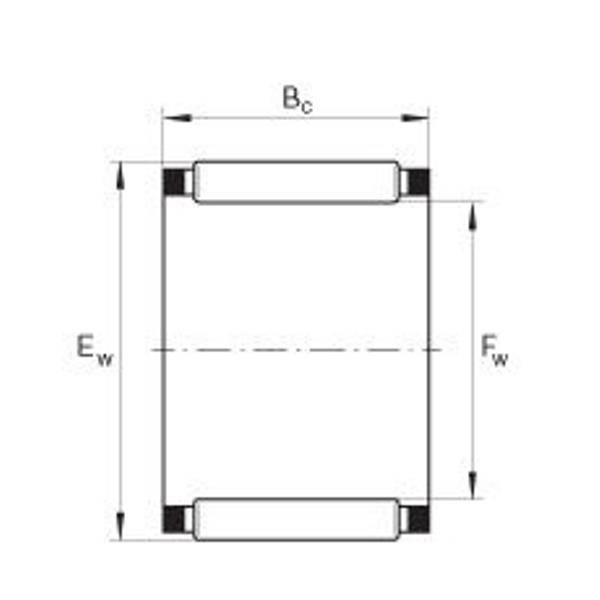 INA K35X42X30-B/0-7, Nadelkranz-1