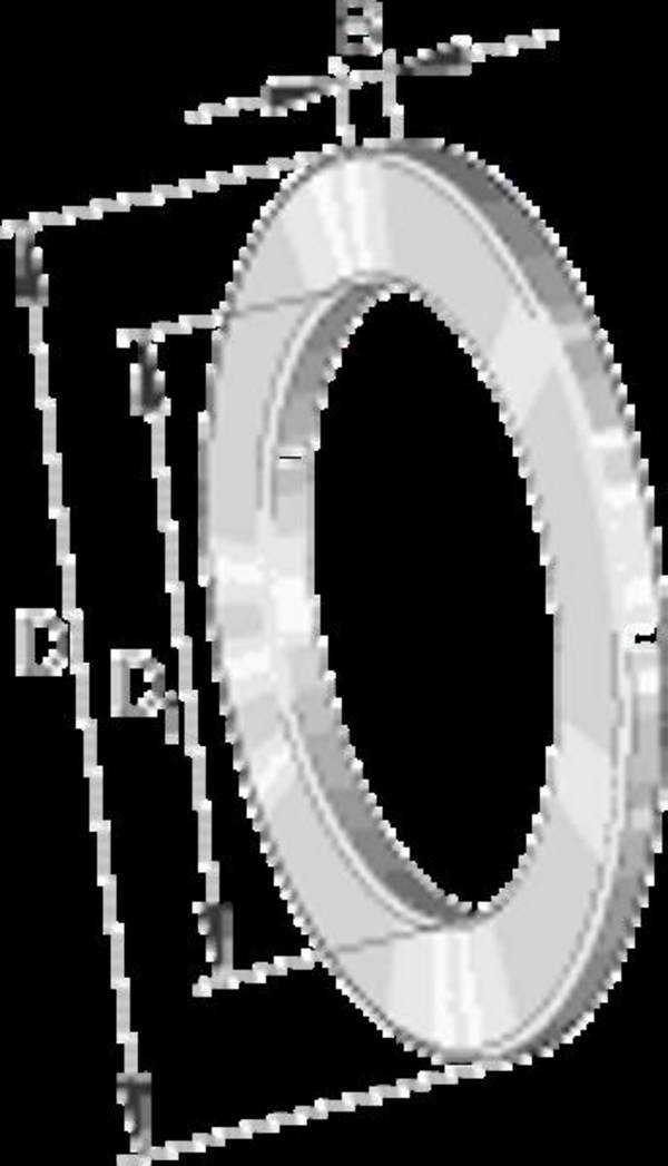 INA GS81108, Axial-Zylinderrollenlager-Gehaeusescheibe