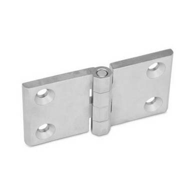 Scharniere, Edelstahl, horizontal verlängert