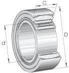 Einstell-Nadellager PNA35/55 ID 35mm AD 55mm B.20mm INA-3