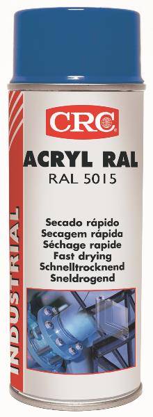 42030476,CRC Farb-Schutzlack, glanz ACRYLIC PAINT 5015 Himmelblau Spraydose 400 ML-0