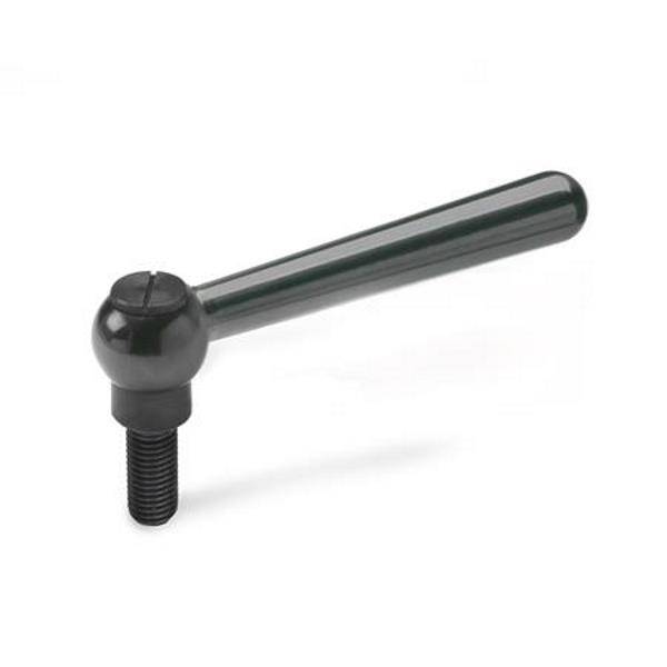 Verstellbare Kegelgriffe mit Gewindestift, Stahl