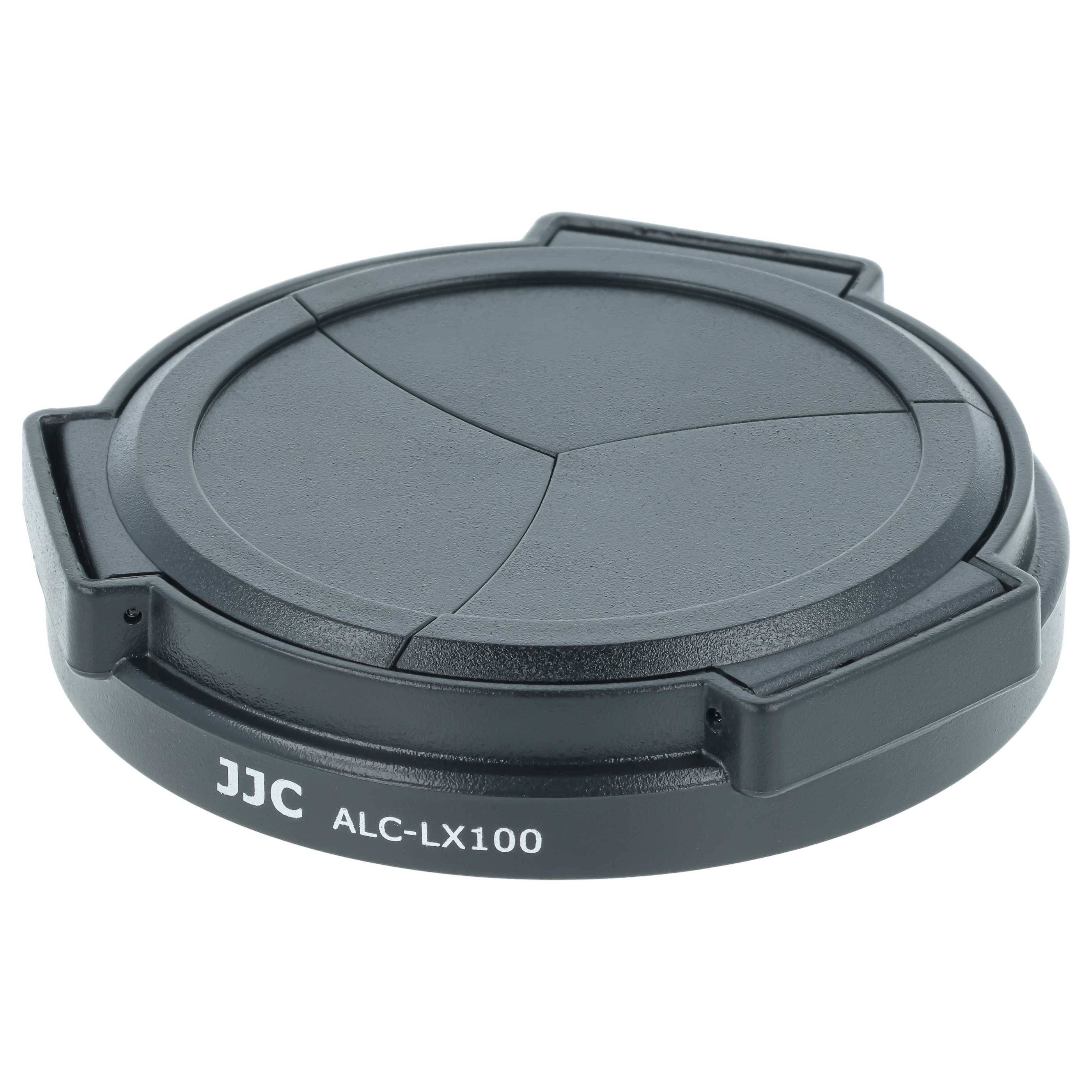 vhbw Automatik Objektivdeckel kompatibel mit Leica D-Lux Type 109 Kamera | Kunststoff Schwarz