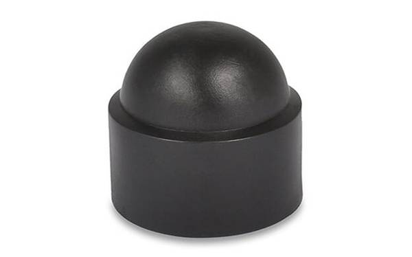 Sechskantschutzkappen M6 SW10 - PE, schwarz - emico