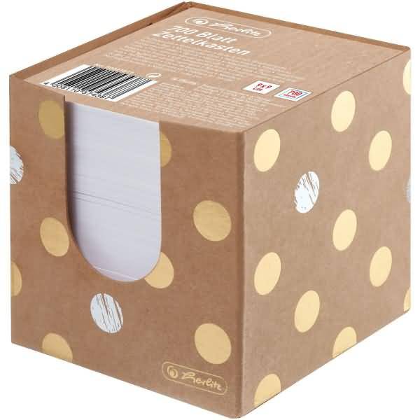 Herlitz - Notizzettelbox - Karton-0
