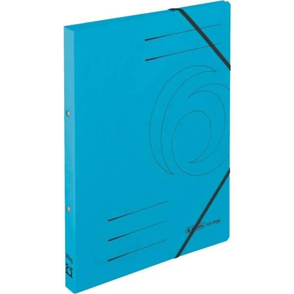 Ringhefter A4 Karton hellblau-0