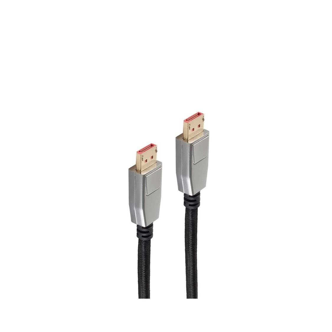 PRO Serie II Displayport 1.4 Kabel DP auf DP 8K 60Hz 4K 240Hz Video Audio Kabel vergoldet 2,5m-0