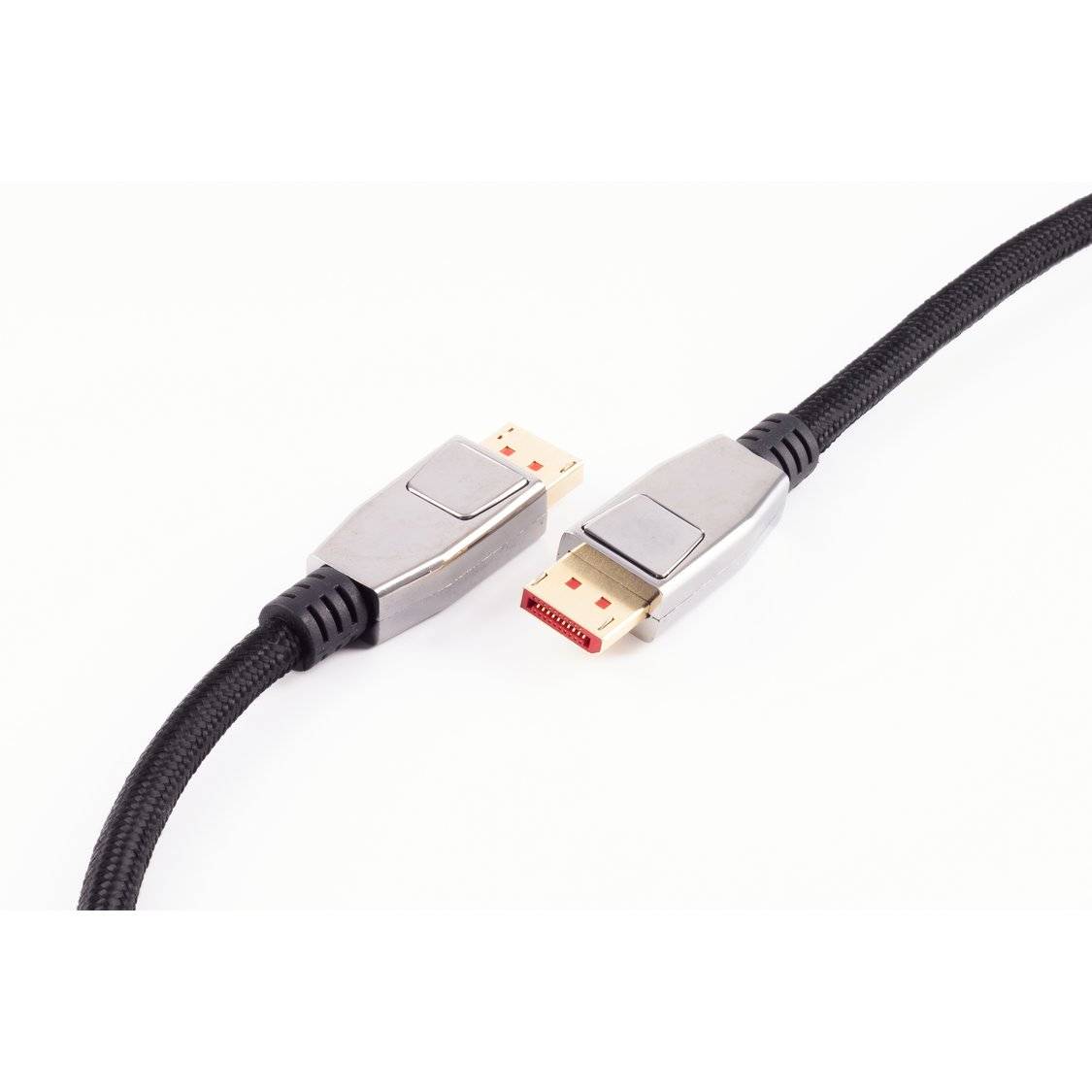 PRO Serie II Displayport 1.4 Kabel DP auf DP 8K 60Hz 4K 240Hz Video Audio Kabel vergoldet 2,5m-1