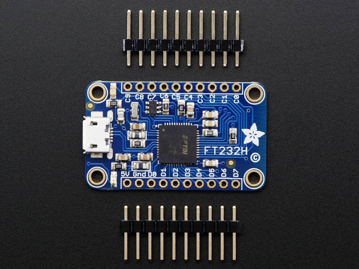 Adafruit FT232H Breakout - General Purpose USB to GPIO+SPI+I2C-3