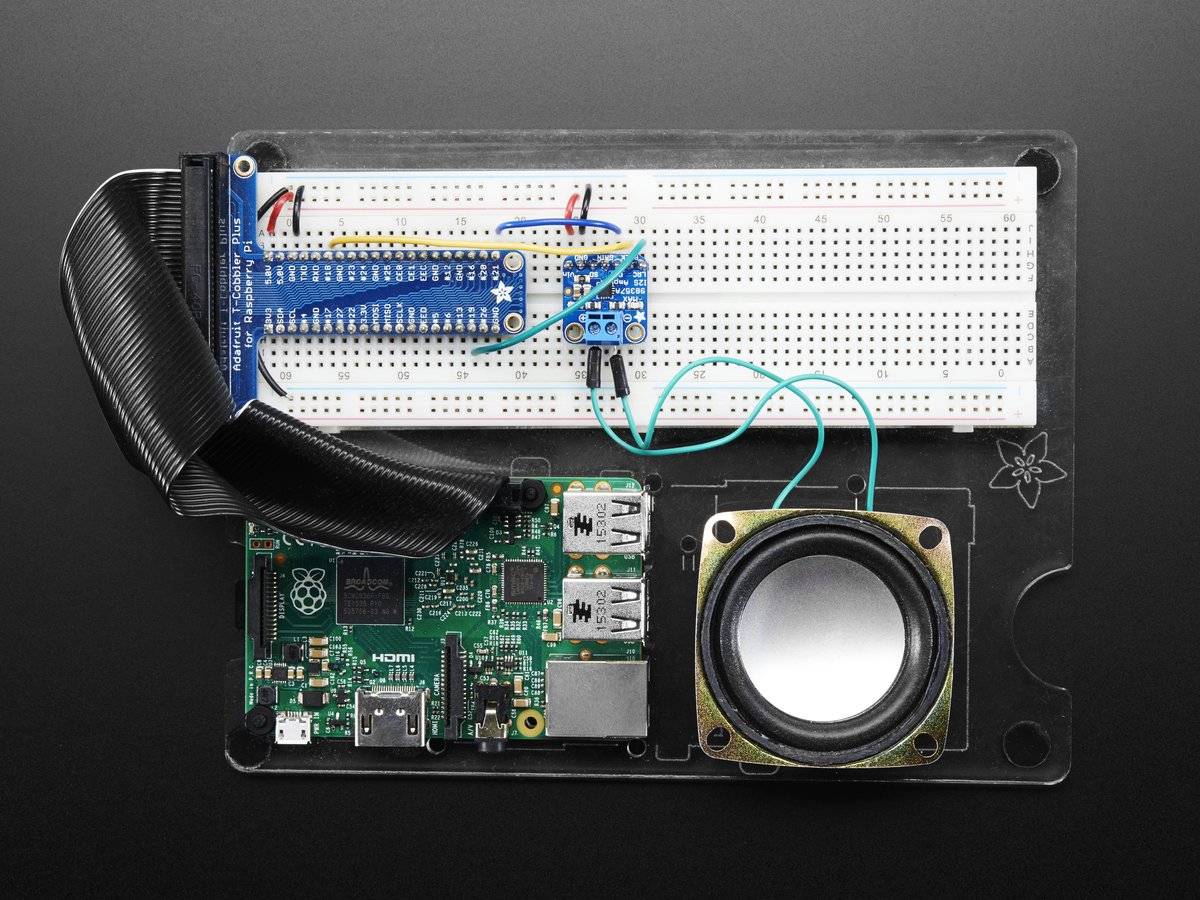 Adafruit I2S 3W Class D Amplifier Breakout - MAX98357A-0
