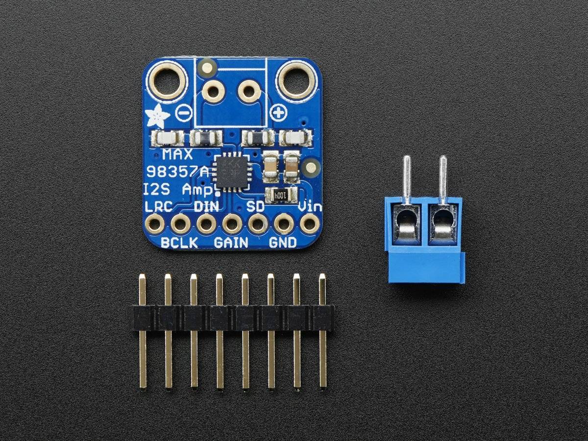 Adafruit I2S 3W Class D Amplifier Breakout - MAX98357A-2