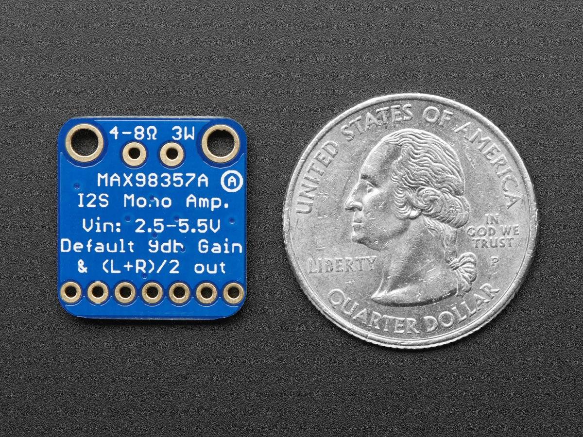 Adafruit I2S 3W Class D Amplifier Breakout - MAX98357A-3