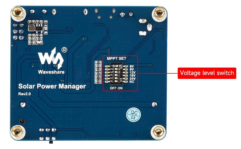 Waveshare Solar Power Management Module, for 6V-24V Solar Panel-2