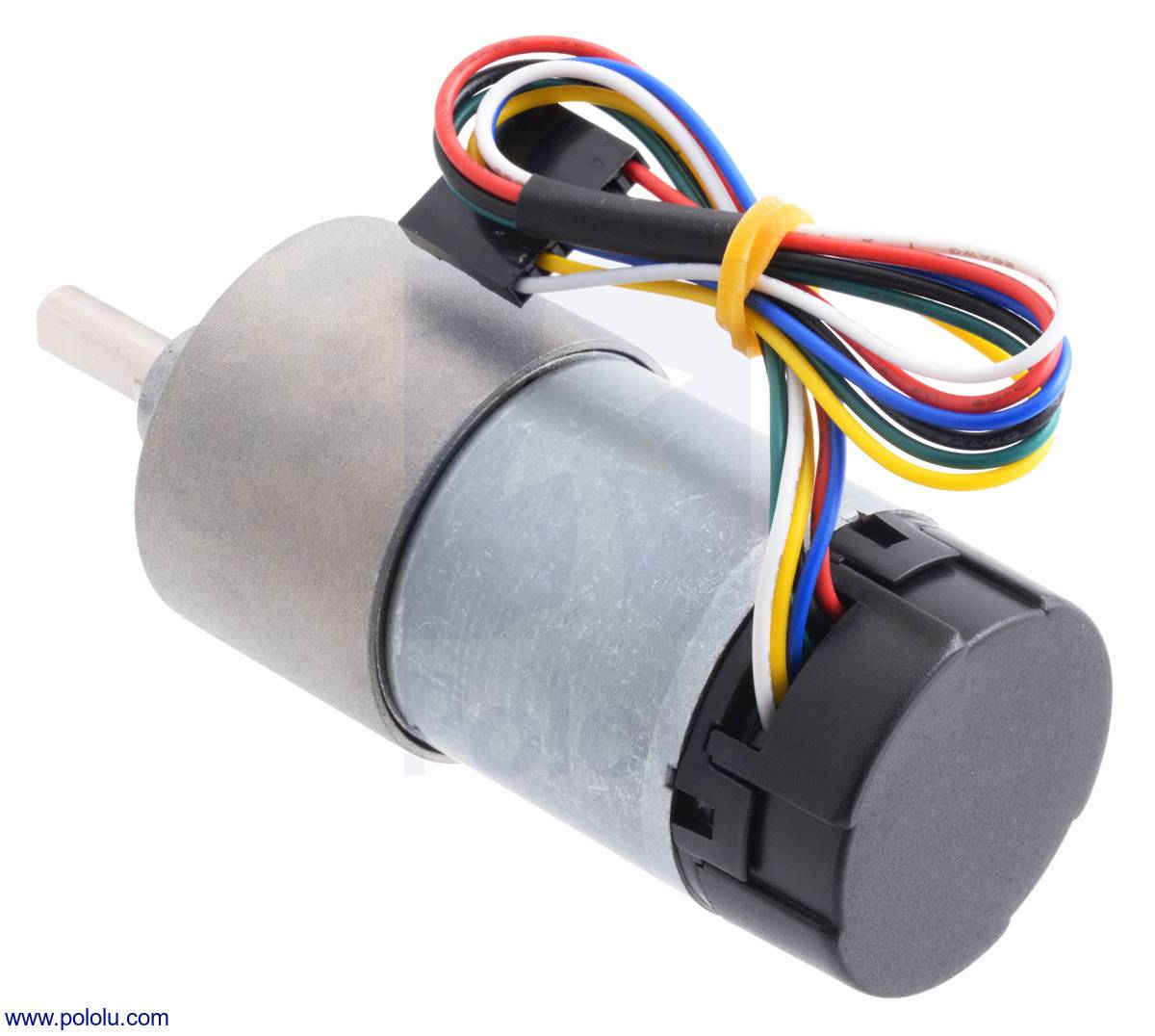 Pololu 50:1 Metal Gearmotor 37Dx70L mm 12V with 64CPR Encoder(Helical Pinion)-8