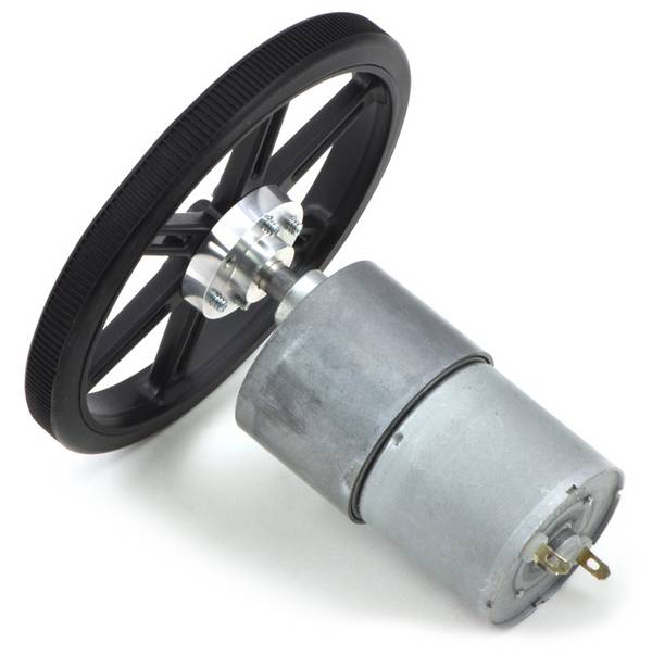 Pololu 131:1 Metal Gearmotor 37Dx57L mm 12V (Helical Pinion) 4746
