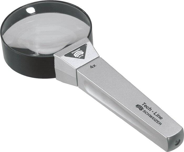 SCHWEIZER Handlupe Tech-Line 4 x / Ø 65 mm, aplanatisch-2