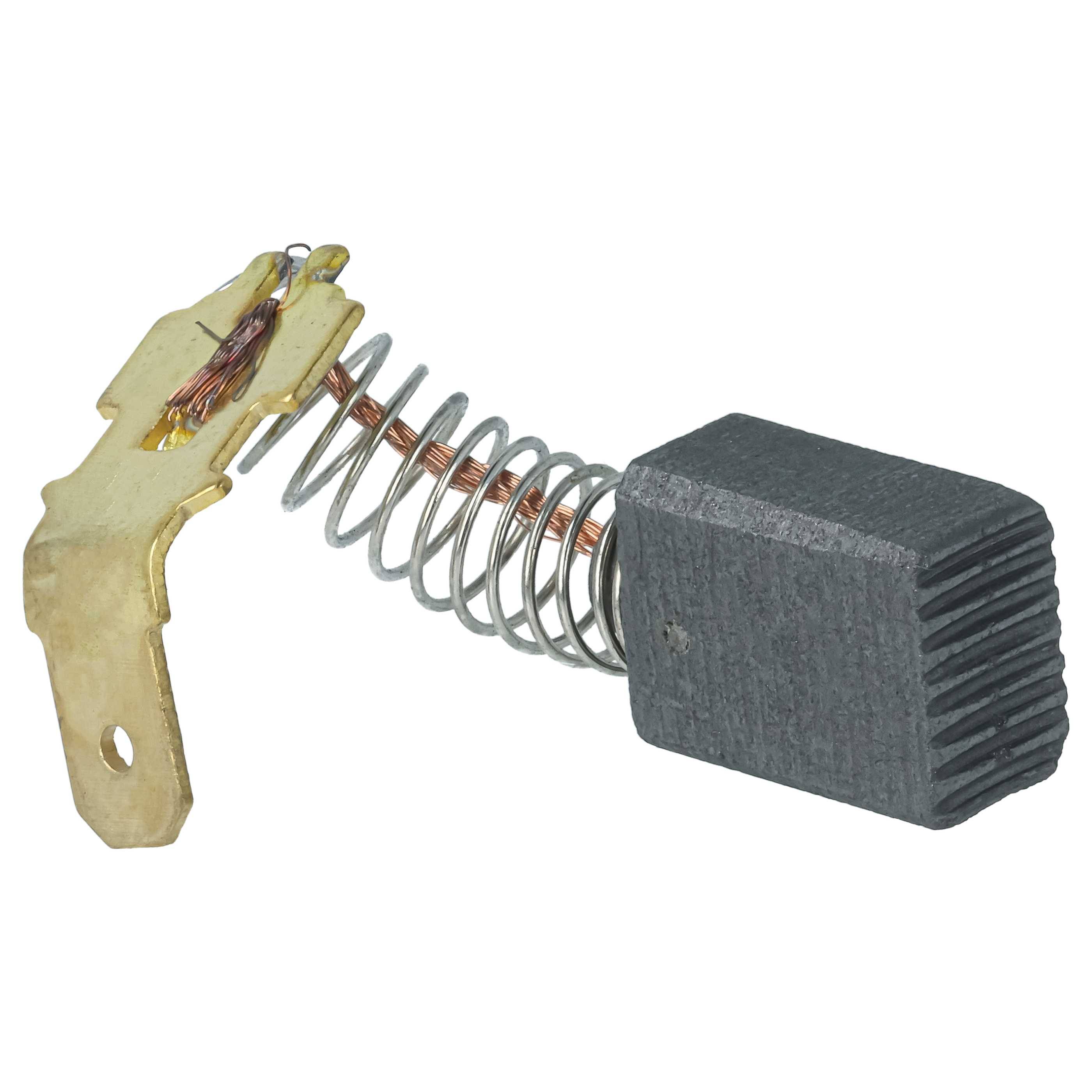 vhbw 2x Kohlebürste 6 x 9 x 12,3 mm Ersatz für Makita 191954-3, 195005-4, 643401-5, CB-401, 191910-3 für Elektrowerkzeug-2