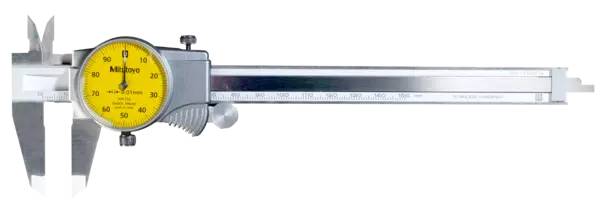 MITUTOYO Uhren-Messschieber, 0-150mm, 0,02mm, 2mm/U, Metrisch, Nr. 505-730-1